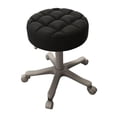 thumbnail image 1 of Silla de Trabajo Taburete de Bar perfecl con Ruedas Negro, 1 of 8