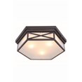 thumbnail image 1 of Elegant Lighting Penta 18" 3 Lumière Encastrée en Bronze, 1 of 1