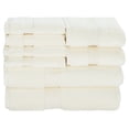 thumbnail image 2 of SAFAVIEH Super Plush Solid 8 Piece Towel Set, Ivory, 2 of 7