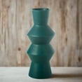 thumbnail image 2 of Virelle Debossed Column Ceramic Vase, 2 of 3