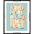 thumbnail image 5 of Art.com Kind People I Art Print by Gia Graham, Black Frame Wall Art, 23" x 29", 5 of 5