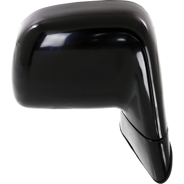 Right Side Passenger Power Heated Mirror For 1995-1997 Lincoln Town Car - Black, Electric, Manual Fold (Direct Replacement)