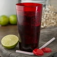 thumbnail image 4 of Carlisle 5212-8110 Stackable Shatter-Resistant Plastic Tumbler, 12 oz, Ruby (Pack of 6), 4 of 8
