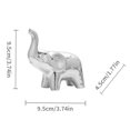 thumbnail image 4 of 1PC Elephant Statues Home Decor Small Decorative Accents for Shelves, Livingroom, Bedroom and Office, 4 of 6