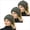 3PK Solid Gray, variant on 3 Pack Women Ponytail Beanie, Soft Stretch Cable Knit High Bun Hat, Warm Winter Messy Bun Beanie with Hair Hole