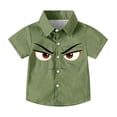 thumbnail image 4 of Piuwrlz 8 Years Boys Short polo Sleeve Teen Funny Graphic Shirts Tops Pocket Pullover T Shirts Army Green Size 8 Years, 4 of 9