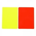 thumbnail image 1 of 2x Juego de Tarjetas de árbitro de Fútbol, , , Tarjetas de Advertencia, Equipo de árbitro Profesional para Juegos de 2 piezas, 1 of 8