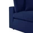 thumbnail image 3 of Modway Commix Sunbrella Outdoor Patio Furniture Glider Chair, Navy, 3 of 9