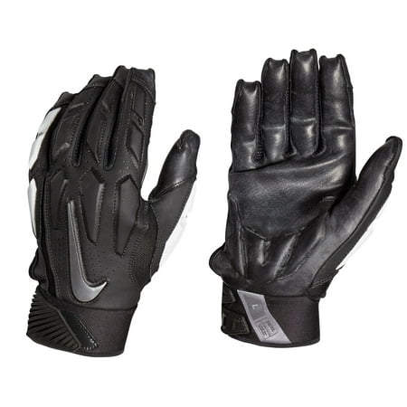 UPC: 0887791169976 | Nike Adult D-Tack 6.0 Lineman Gloves Black/White L