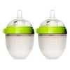 comotomo® 5-Ounce Baby Bottles in Green (2-Pack)