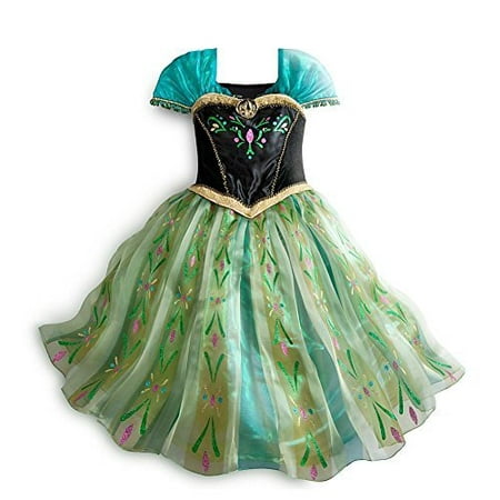 Disney Store Frozen Princess Anna Deluxe Coronation Costume