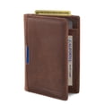 thumbnail image 1 of Cartera SERMAN BRANDS, delgada, de piel con bloqueo RFID, para hombre, 1 of 6