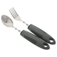 thumbnail image 5 of LULULION 1Set Bendable Adaptive Utensils Set Grey Weighted Fork and Spoon with Soft Comfortable Grip, 5 of 8