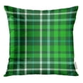 thumbnail image 1 of RYLABLUE Housse de Coussin Motif à Carreaux dans la Forêt Verte Foncée Myrte Aqua, 1 of 1