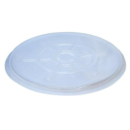 - Vestil Manufacturing DC-TP 55 gal Close Head Clear Plastic Drum Cover