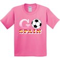 thumbnail image 3 of Inktastic Go, Spain Soccer, Football Youth T-Shirt, 3 of 5