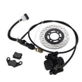 thumbnail image 1 of Hydraulic Disc Brake Kit, Functional Metal Rugged Durable Brake Pad  for 50cc To 250cc Dirt Bike Quad ATV Go Kart, 1 of 8