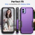 thumbnail image 2 of for Samsung Galaxy A04E Case, [Shockproof] Military Grade Proof Protection [Dropproof] Rugged Protective Heavy Duty Phone Case Cover for Samsung Galaxy A04E (Purple), 2 of 16