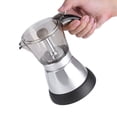 thumbnail image 4 of NFTIGB 480W 300ML/6 Cups Electric Detachable Home Kitchen Espresso Moka Coffee Maker Pot, 10.14 Fl Oz Capacity, Fast Heating Brewer for Home & Office, 4 of 5