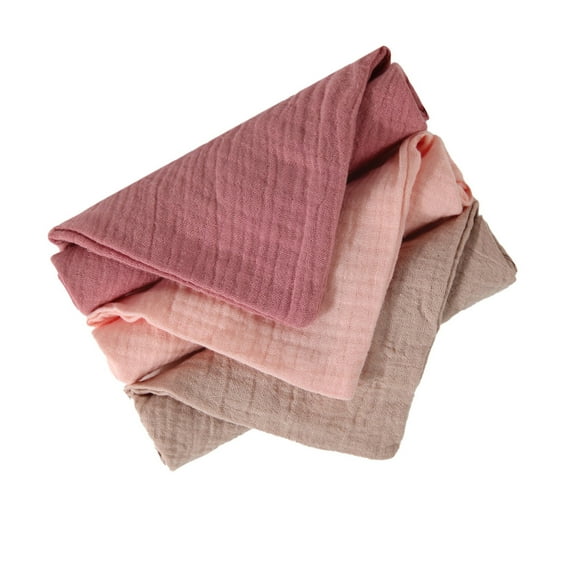RUISINERY 4pieces Baby Wipe Towel Washcloths 4 Layers Handkerchief Infant Bibs Burp Cloths Face Towel Nursing Towel Baby Supply
