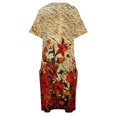 thumbnail image 4 of "Caligrafía clásica" 2 vestido suelto con bolsillo elegante Vestidos de Noche de boda elegantes vestidos de fiesta para mujer, 4 of 6