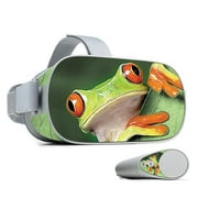 MightySkins OCGO-Froggy Skin Decal Wrap for Oculus Go Mobile VR Sticker - Froggy