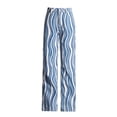 thumbnail image 4 of Pantalones de Pierna ancha jinwen para mujer estilo años 90 Y2K ligeros rectos holgados y acampanados S, 4 of 8