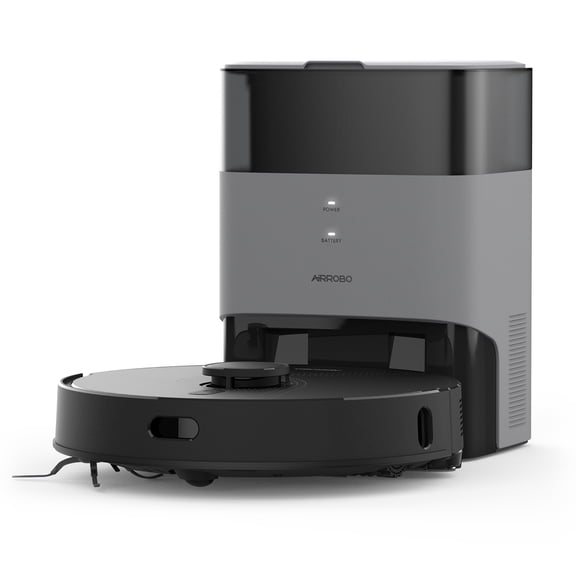 AIRROBO L40 Robot Vacuum Cleaner and Mop Combo - 75-Day Self-Empty Bin, 240 Min Runtime, App and Voice Control