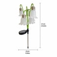 thumbnail image 3 of StlyGar Solar Flower Lights Outdoor Garden Decorations | Ballerina Skirt Solar Garden Lights | Durable | Outdoor Garden Decor for Yard, Pathway, Flowerbed, Planter, Balcony Gifts for Women A, 3 of 5
