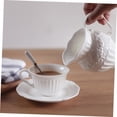 thumbnail image 2 of FUTUREORYY White Ceramic Milk Jug with Point Mouth Design for Cafe Use Perfect for Coffee Pattern and 12 oz, 2 of 6