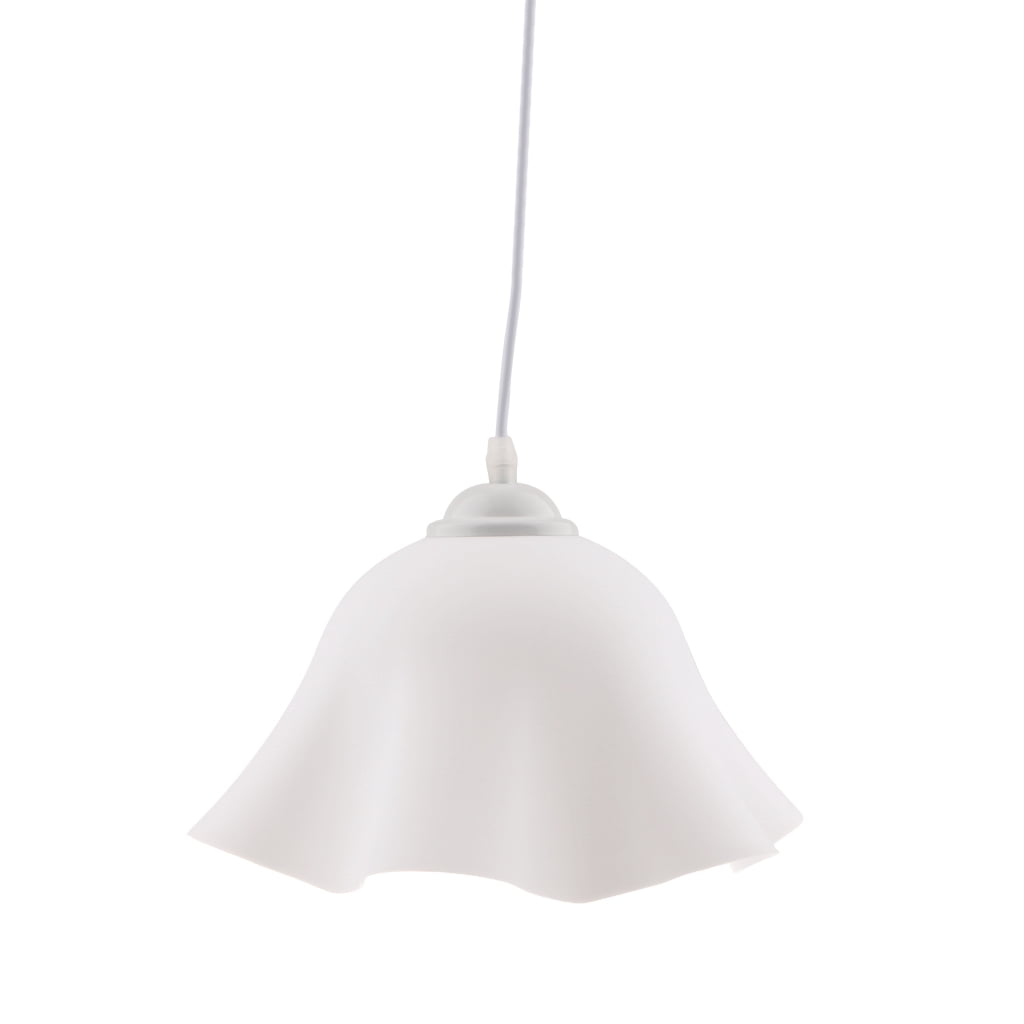 Modern Flower Shaped Ceiling Pendant Light Lamp Shade Chandelier White