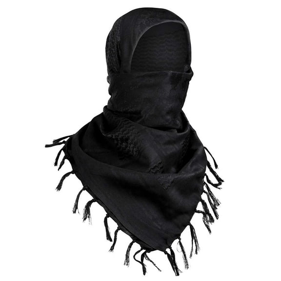 Scarf for Women Arab Plaid Fringe Lightweight Scarf Cotton Head Neck Scarf With Tassel for Outdoor Camping Accessory Unisex Winter Fall Bandana