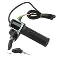thumbnail image 4 of 36V 48V 60V Electric Scooter Throttle Grip With Key Lock Power Indicator 36V, 4 of 10