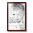 thumbnail image 2 of ArtToFrames 8.5x14 Inch Cherry Picture Frame, This Red Wood Poster Frame is Great for Your Art or Photos, Comes with Regular Glass (4213), 2 of 6