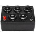 thumbnail image 1 of Black Resistance Box Iron Variable Decade Resistor 0-9999.9 Ohm Z, 1 of 5