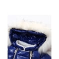 thumbnail image 4 of xiaxaixu Winter Hooded Romper, Solid Color Jumpsuit with Foot Covers  Gloves, 4 of 8