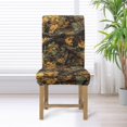 thumbnail image 3 of COEQINE Stretchable Dining Chair Covers 1-Pack, Machine Washable Universal Fit Chair Slipcovers, Polyester Spandex for Home and Kitchen Decor, Camo Hunting Forest Yellow, 3 of 7
