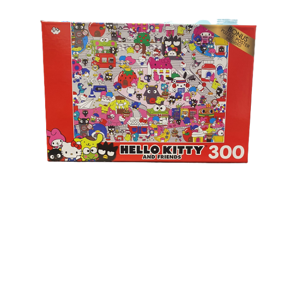 HELLO KITYY AND FRIENDS PUZZLE 300 PIECES - Walmart.com