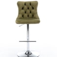 thumbnail image 2 of Foam - filled Upholstery - 360° Swivel Function - Dining Room Setup - American Style Bar Seating, 2 of 7