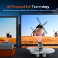 thumbnail image 4 of Boldever S100 Mini proyector portátil con WiFi y Bluetooth, licencia oficial de Netflix, enfoque en tiempo real y corrección de piedra clave, soporte giratorio de 270°, proyector de cine en casa y, 4 of 5