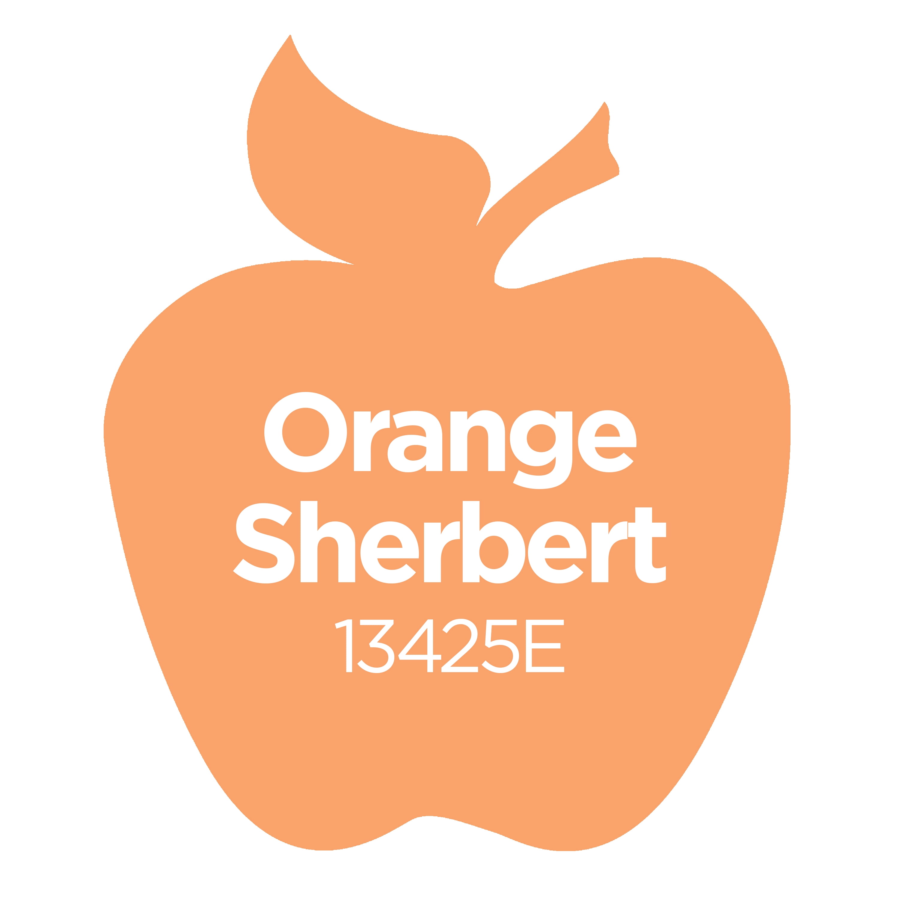 (8 pack) Apple Barrel Acrylic Craft Paint, Matte Finish, Orange Sherbert, 2 fl oz