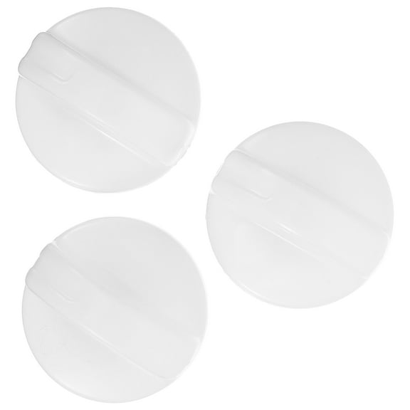 TOYMYTOY 3Pack Universal Dryer Knobs Replacement Plastic White for Dryer Maintenance Workers