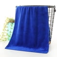 thumbnail image 3 of Tuvgenk Bath Towels Quick Dry Absorbent Microfiber Bath Towel Thick Blue Soft Fade Resistant Pill Resistant 30x14 inch for Home Bathroom Shower, 3 of 3