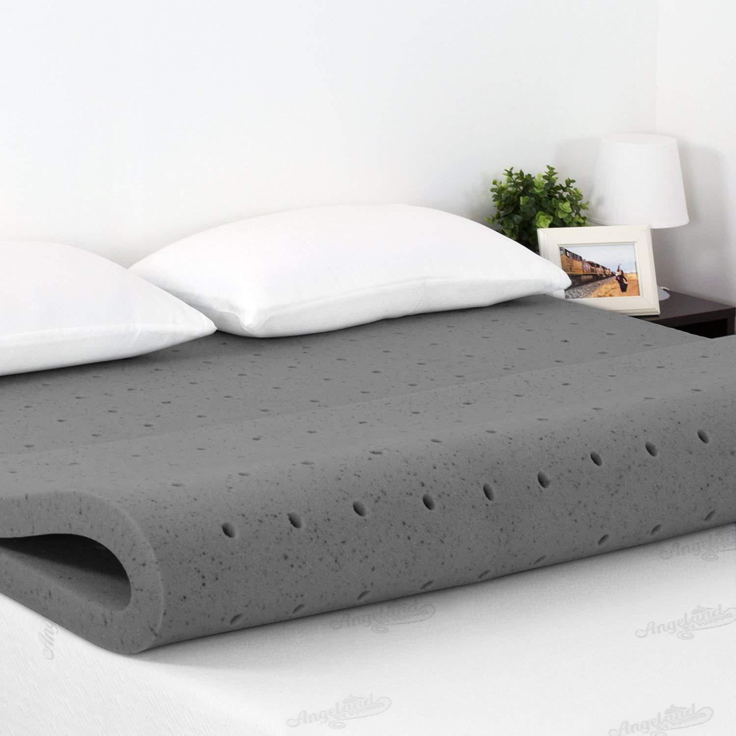 Furinno Angeland HealthySleep 2Inch Bamboo Charcoal