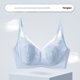 thumbnail image 1 of Ropa interior ultrafina de verano con orejas de conejo sin dejar huellas para mujer, pecho grande, encaje sexy pequeño, sujetador de copa de cristal de látex transpirable, 1 of 4