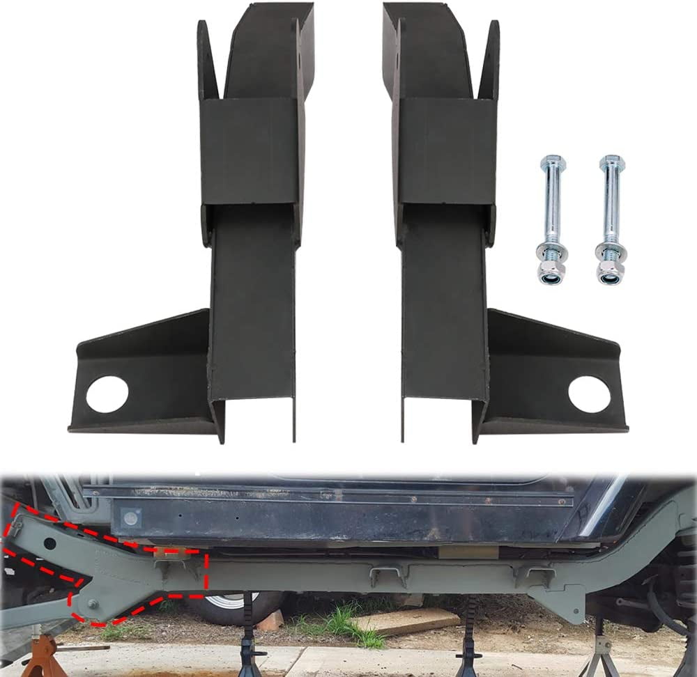 ELITEWILL Front Set Trail Arm Frame Rust Repair Kit Fit For 1997-2006 Jeep  Wrangler TJ 