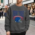 thumbnail image 2 of Men's Hoodless Sweatshirt Plus Size Football Pullover Fashion Holiday Logo Print Oversized Hop Style Tops, 2 of 4