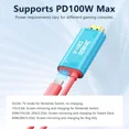 thumbnail image 5 of Switch 2 HDMI Cable Dock Base Station,4K 60 Hz 18 Gbps USB C 3.2 to HDMI 2.0 6.6 ft,100 W PD Play While Charging,Portable Travel TV Adapter Cord Compatible with Nintendo Switch 2/2017/OLED, 5 of 7