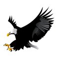 thumbnail image 2 of Eagle Wall Decal Sticker by Wallmonkeys Vinyl Peel and Stick Graphic (24 in W x 21 in H), 2 of 4