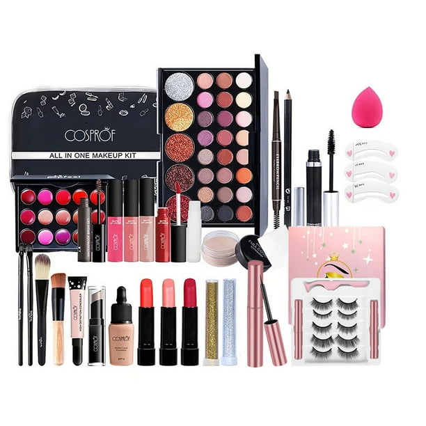 Cosprof Allinone Holiday Makeup Gift Set, Makeup Kit for Women